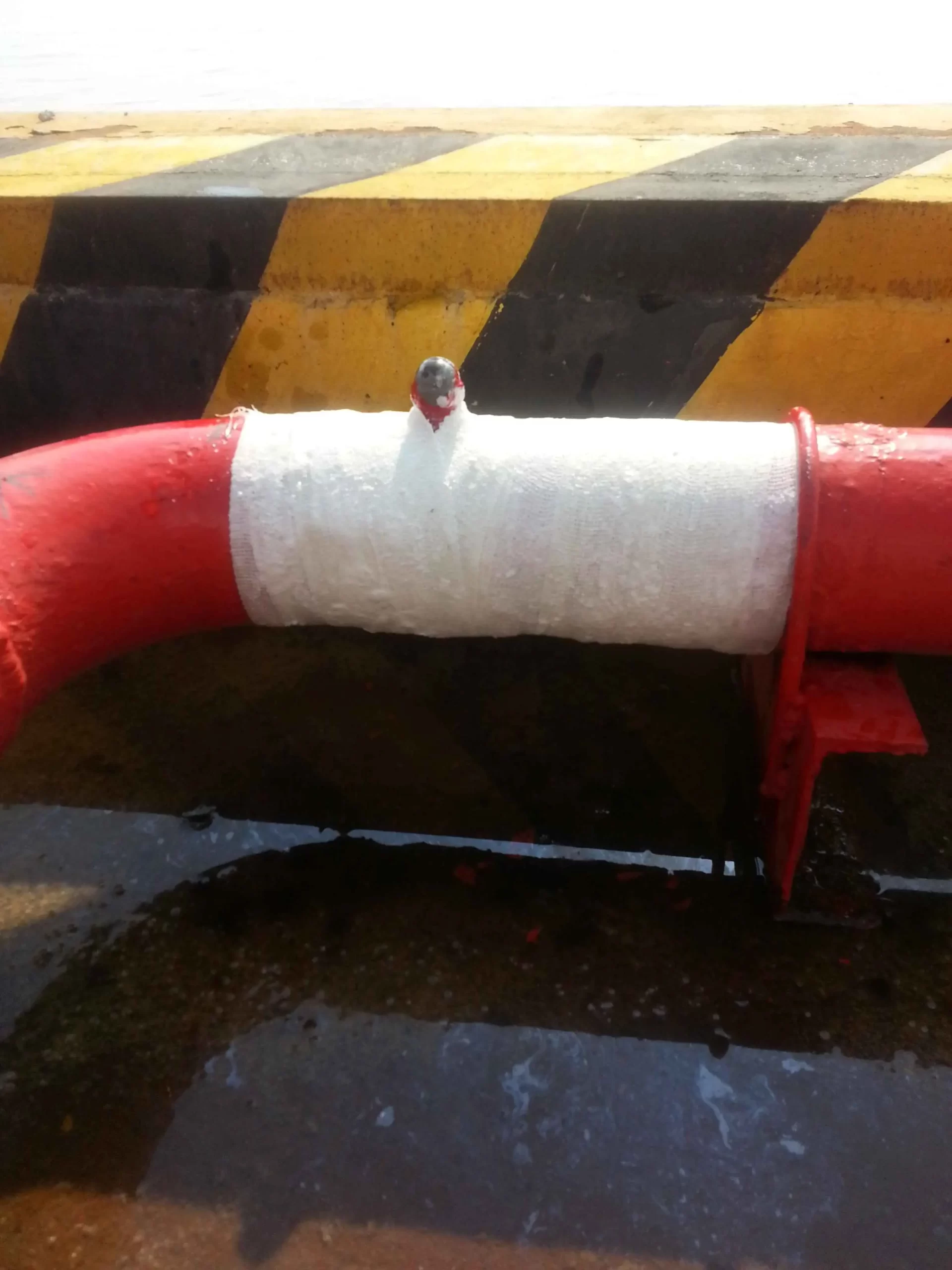 码头水管堵漏案例（水管防水堵漏施工步骤图例）