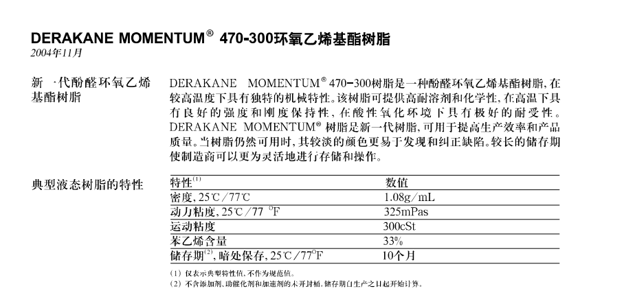 亚什兰470树脂、陶氏470树脂和英力士470树脂是同一款树脂吗？