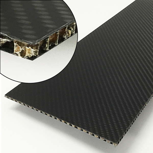 蜂窝芯碳纤维面板（带芳纶蜂窝芯的碳纤维板）
