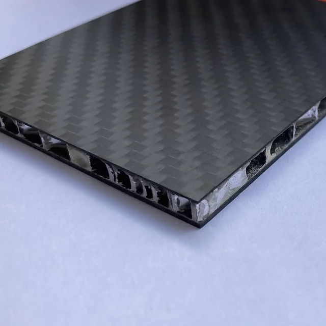 铝蜂窝芯碳纤维板 – 5mm x 500mm x 500mm